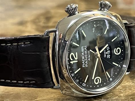 Panerai Radiomir GMT Alarm Pam 355 Automatic 42mm Strap 